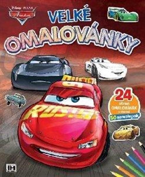 Levně Auta Velké omalovánky