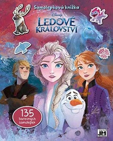 Levně Samolepková knížka Ledové království 2
