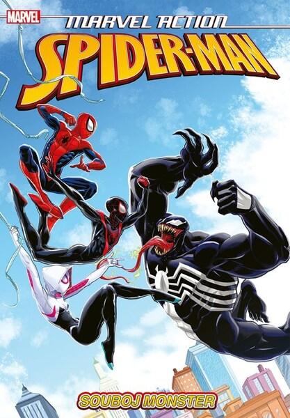 Levně Marvel Action Spider-Man Souboj monster