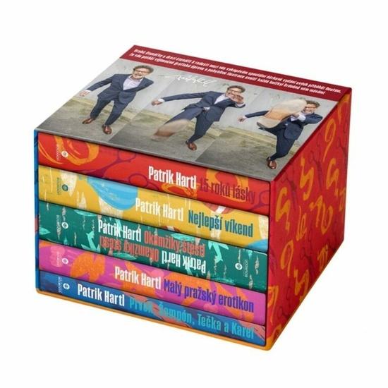 Patrik Hartl: Dárkový box pěti knih - 9788076111110