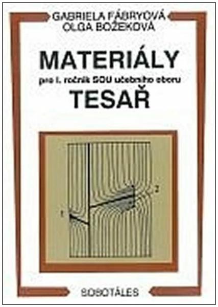 Levně Materiály pro I. ročník SOU učebního oboru Tesař