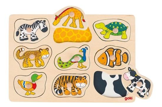 Levně Goki puzzle Zvieratká II