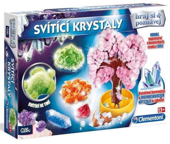 Svítící krystaly