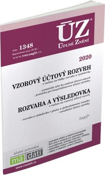 ÚZ 1348 Vzorový účtový rozvrh 2020, Rozvaha a výsledovka 2020 - 9788074883828