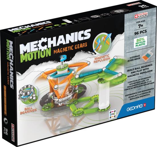 Mechanics Motion Magnetic Gears 96 dílků GEOMAG GEO-767 magnetické kostky. - 767
