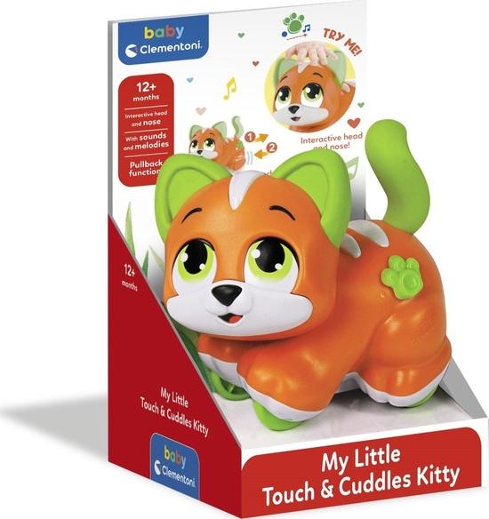 CLEMENTONI BABY Interaktivní jezdící koťátko - 17473