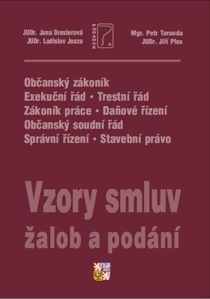 Vzory smluv, žalob a podání 2022 + editovatelné CD - 9788073654740