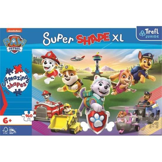 TREFL Puzzle Super Shape XL Tlapková patrola 160 dílků - 50021