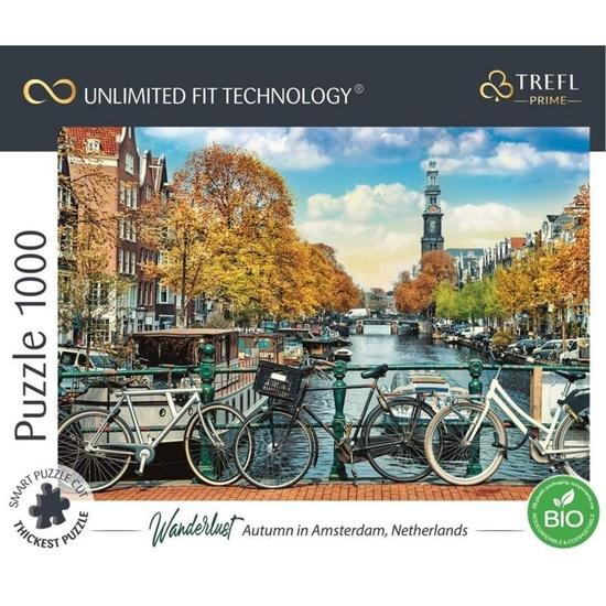 TREFL Puzzle UFT Wanderlust: Podzim v Amsterdamu 1000 dílků - 10702