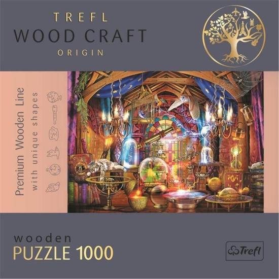 TREFL Wood Craft Origin puzzle Kouzelná komnata 1000 dílků - 20146
