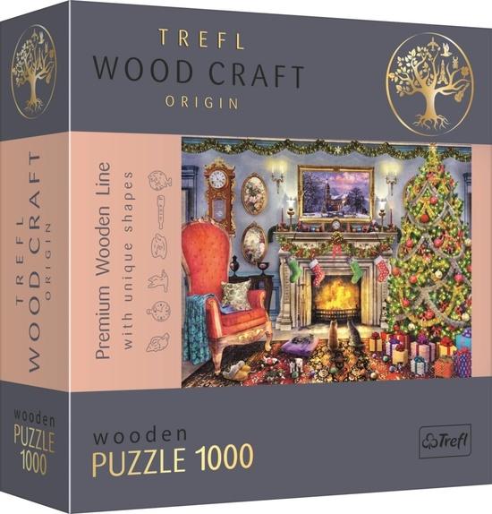 TREFL Wood Craft Origin puzzle U krbu 1000 dílků - 20171