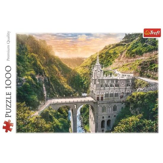 TREFL Puzzle Svatyně Las Lajas, Kolumbie 1000 dílků - 10724