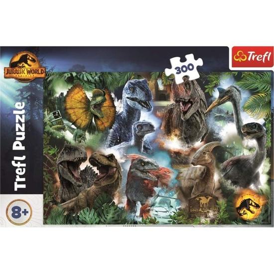 TREFL Puzzle Jurský svět: Nadvláda 300 dílků - 23013