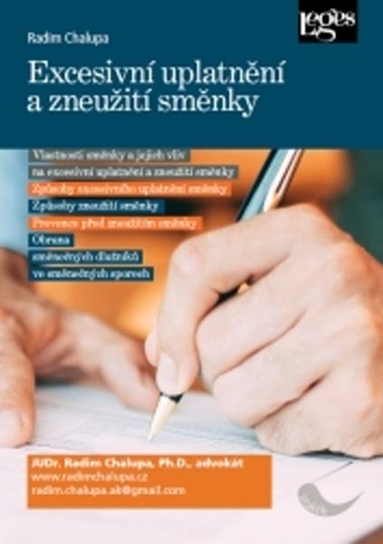 Levně Expresivní uplatnění a zneužití směnky