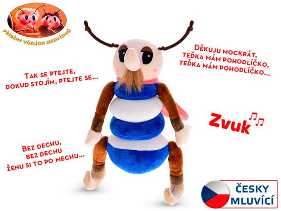 Levně Mikro trading Příběhy včelích medvídků Kvapník 32 cm s písničkami
