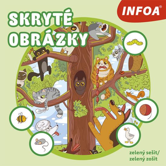 Levně Skryté obrázky - zelený sešit/zelený zošit