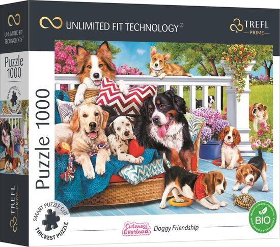 TREFL Puzzle UFT Cuteness Overload: Psí přátelství 1000 dílků - 10698
