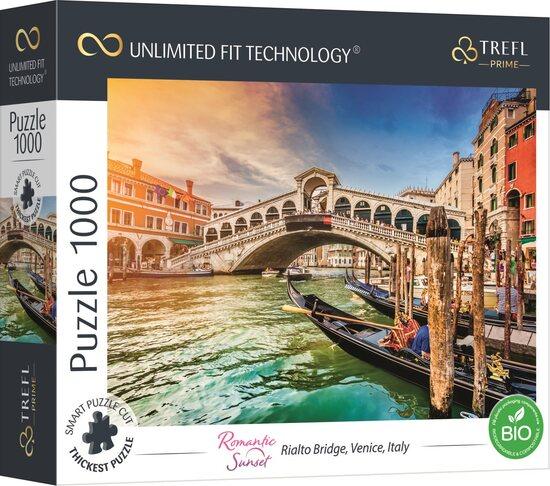 TREFL Puzzle UFT Cityscape: Most Rialto, Benátky, Itálie 1000 dílků - 10692