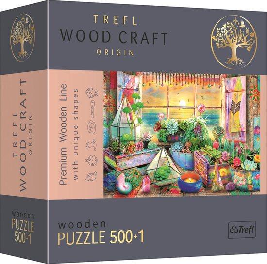 TREFL Wood Craft Origin Plážový domek 501 dílků - 20166