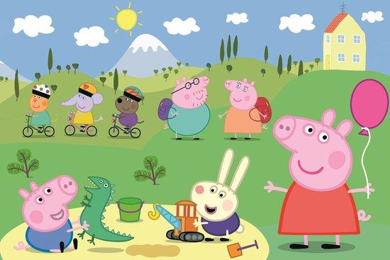 TREFL Puzzle Prasátko Peppa: Veselý den MAXI 15 dílků - 14334