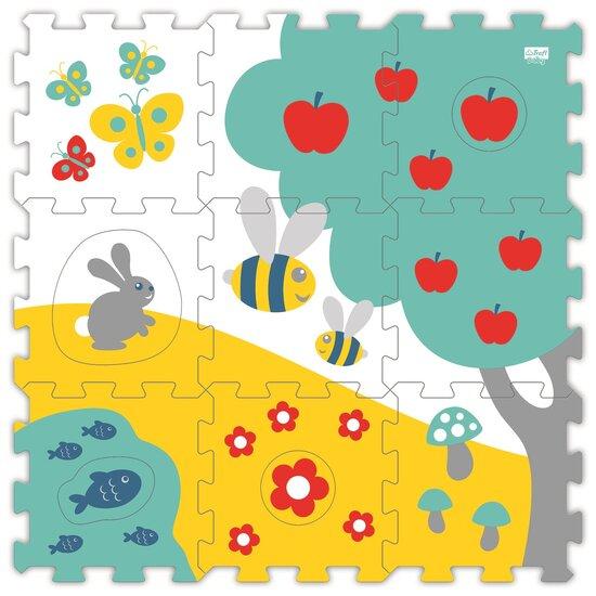 TREFL Moje první pěnové puzzle Louka (29,5x29,5) - 61261