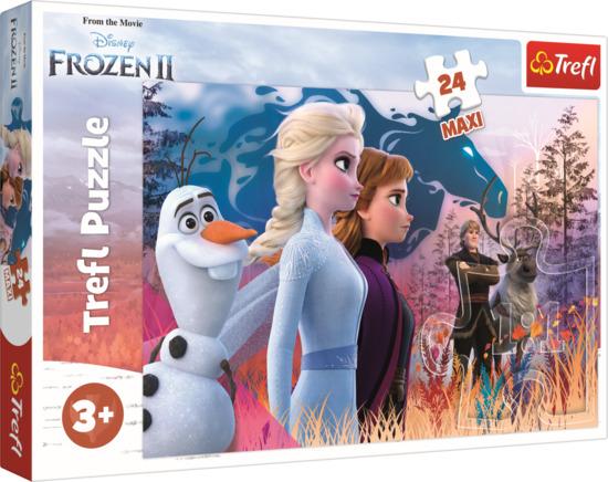 TREFL Puzzle Ledové království 2 MAXI 24 dílků + Ledové království 60 dílků Zdarma - 14298