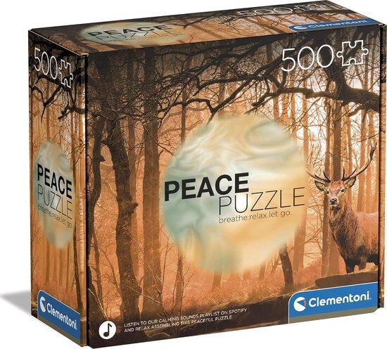 CLEMENTONI Peace puzzle: Ševelení ticha 500 dílků - 35118