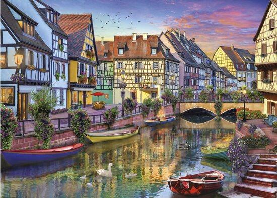 ROMANTICKÝ PODVEČER 2000 Puzzle NOVÉ - 561236DIN