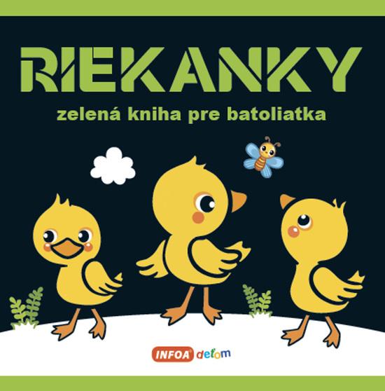 Levně Riekanky Zelená kniha pre batoliatka