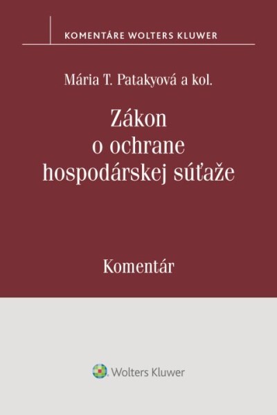 Zákon o ochrane hospodárskej súťaže - 9788057105107