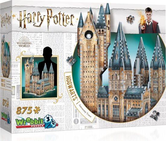 WREBBIT 3D puzzle Harry Potter: Bradavice, Astronomická věž 875 dílků - 02015
