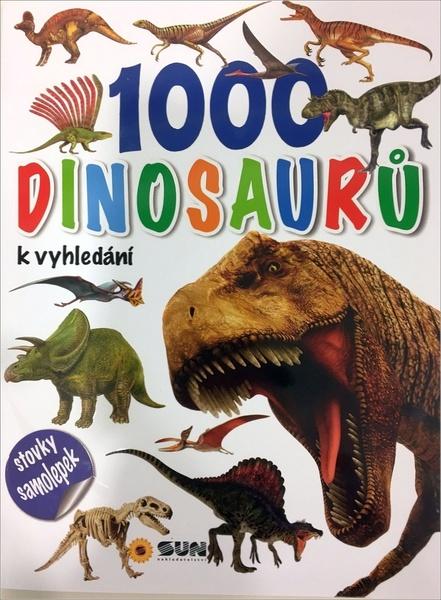 Levně 1000 dinosaurů se samolepkami