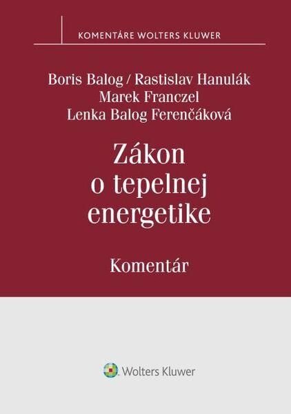 Levně Zákon o tepelnej energetike