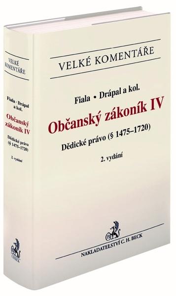 Občanský zákoník IV. Dědické právo - 9788074008696