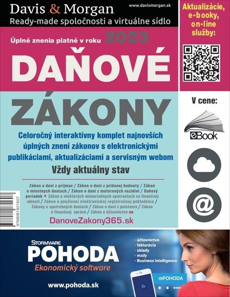 Levně Daňové zákony 2023