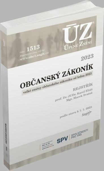 ÚZ 1513 Občanský zákoník - 9788074885532