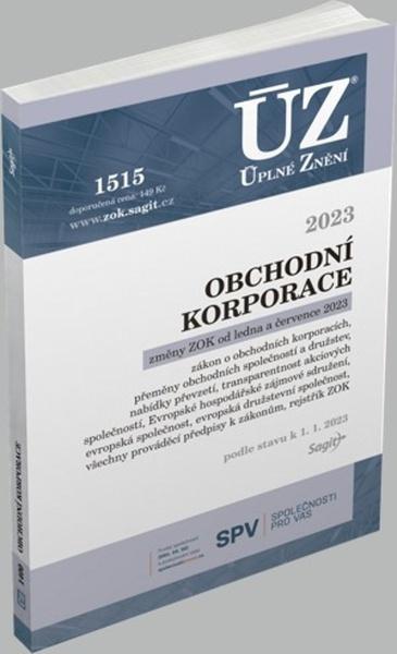 ÚZ 1515 Obchodní korporace - 9788074885556