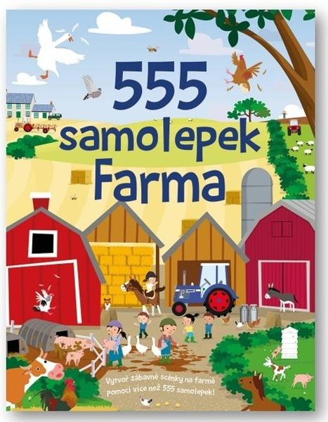 555 samolepek Farma - 9788025633205