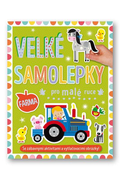 Levně Velké samolepky pro malé ruce Farma