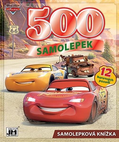 Levně Samolepková knížka 500 Auta
