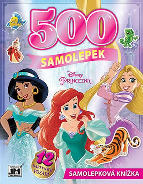 Levně Samolepková knížka 500 Disney Princezny