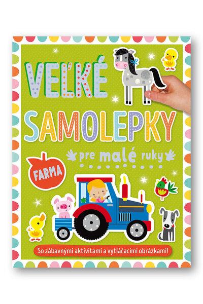 Levně Veľké samolepky pre malé ruky Farma