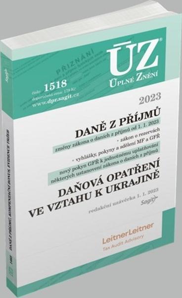 ÚZ 1518 Daně z příjmů - 9788074885594