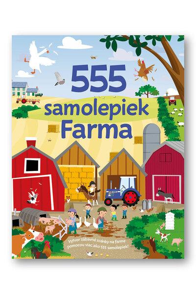 Levně 555 samolepiek Farma