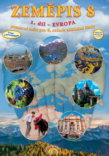 Zeměpis 8 1.díl Evropa - 9788088285700