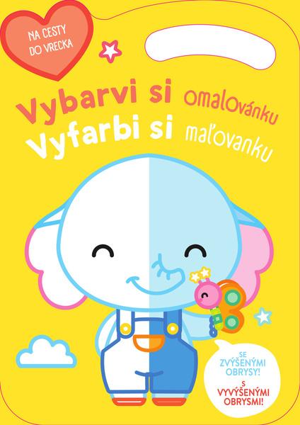 Levně Vybarvi si omalovánku Slon
