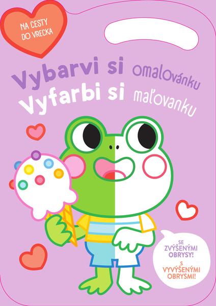 Levně Vybarvi si omalovánku Žába