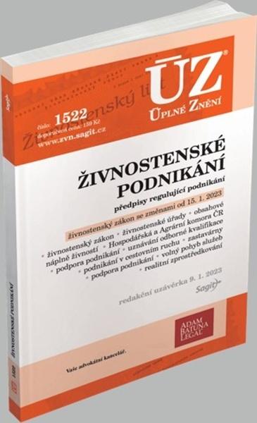 ÚZ 1522 Živnostenské podnikání - 9788074885631