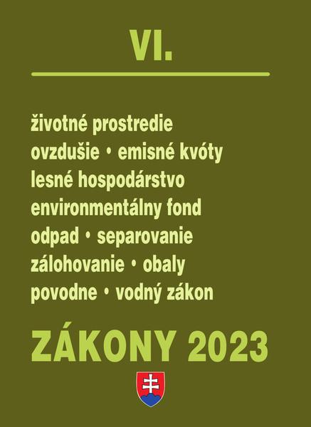 Zákony 2023 VI. - 9788081622533