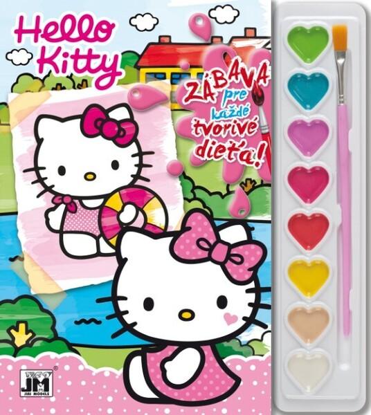 Levně Vymaľ s farbami A5 Hello Kitty